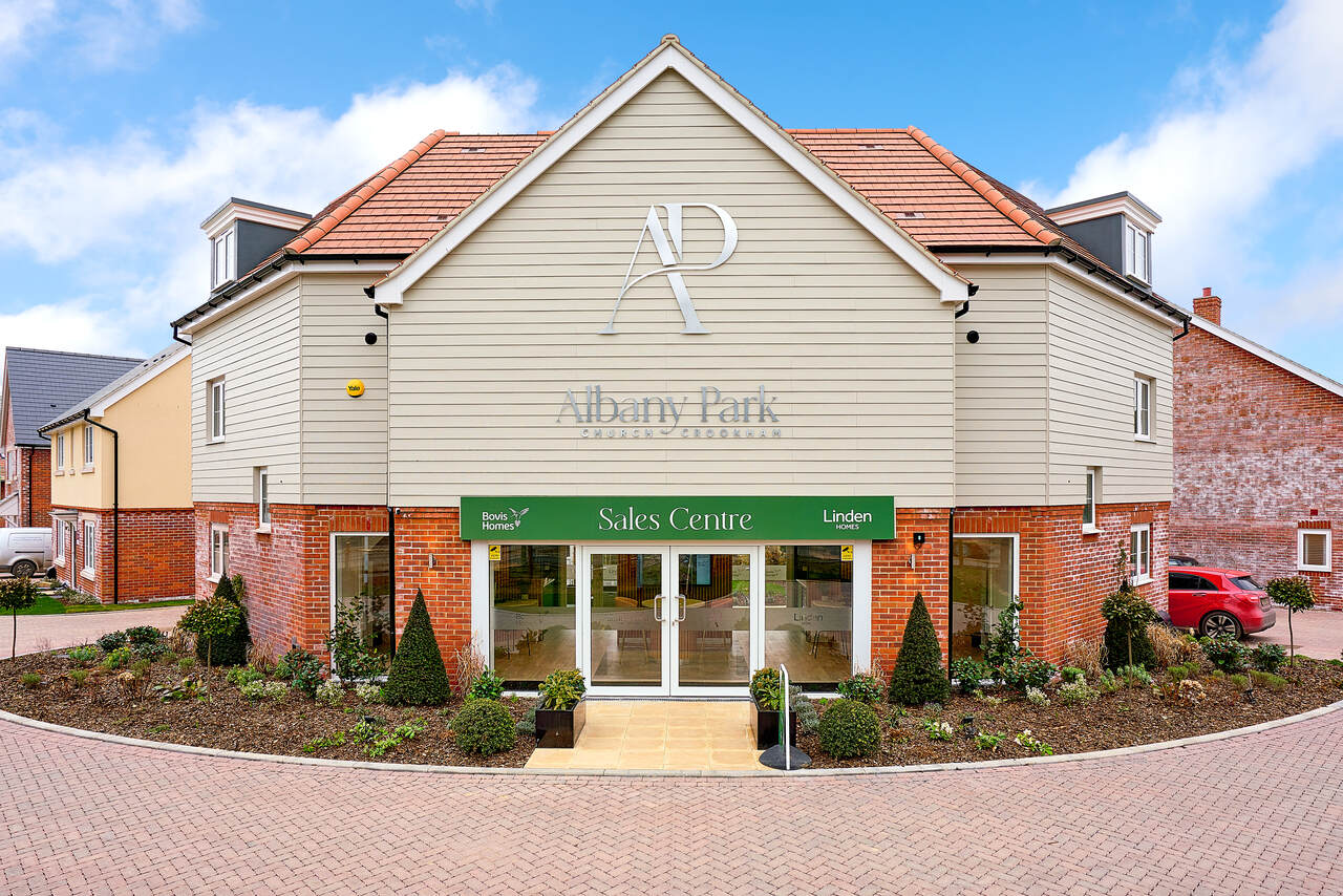 Albany Park New Build Homes & Houses for Sale in Church Crookham near Fleet Linden Homes